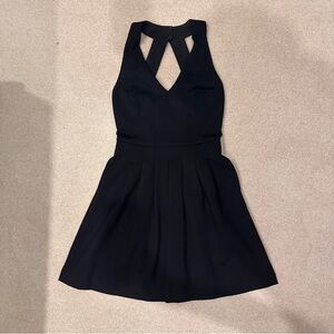 Banana Republic - Elegant Black Sleeveless Dress - fit n flare style w pockets!